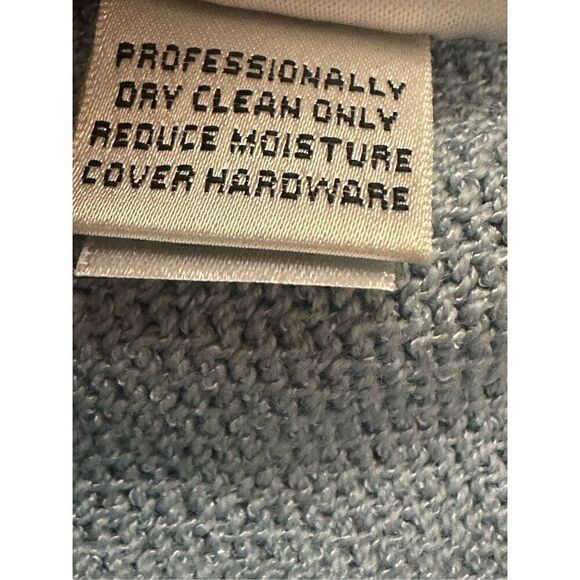 St. John Sport By Marie Gray Blue Knit Full Zip Women's Blazer Jacket Size  S - Picture 9 of 13